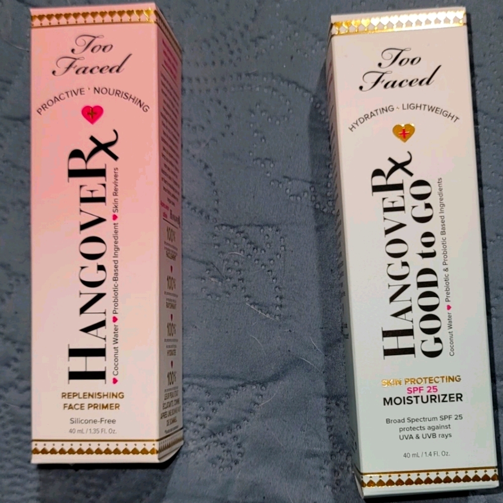 SET-TOO FACED Hangover RX Primer and Moisturizer
